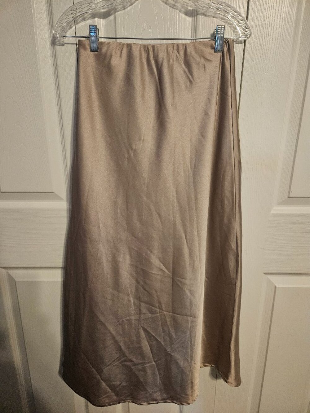 Silk Floor Length Skirt